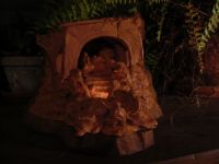 Traditional bethlehem (nativity scenes) from baked clay